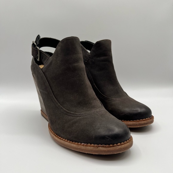 🤎Women's Timberland Boot Company Marge Slingback Ankle Bootie Nine Iron US 10 - Picture 1 of 6